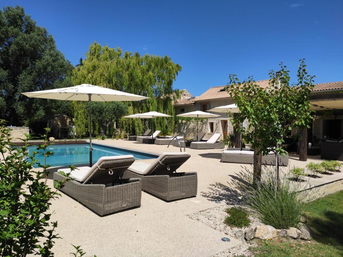 Les Champs De Provence Bed & Breakfast La Baume-de-Transit Bagian luar foto