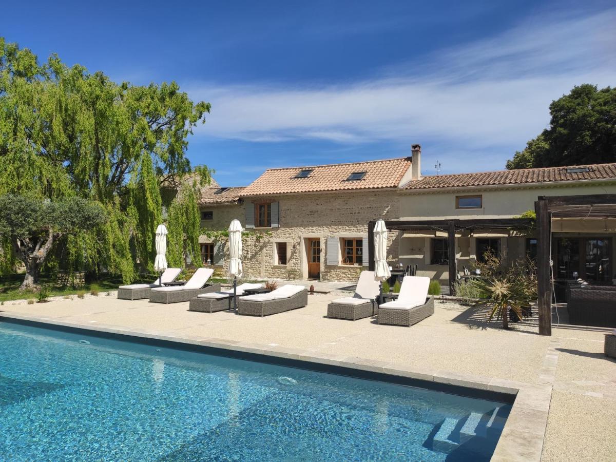Les Champs De Provence Bed & Breakfast La Baume-de-Transit Bagian luar foto